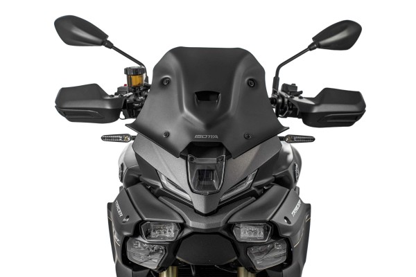 Super Sport Windshield, Matte Black, for Yamaha Tracer 9 GT /+ (25-)