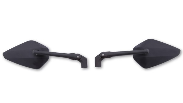 HIGHSIDER pro mirror Columbia 2 Black (pair)