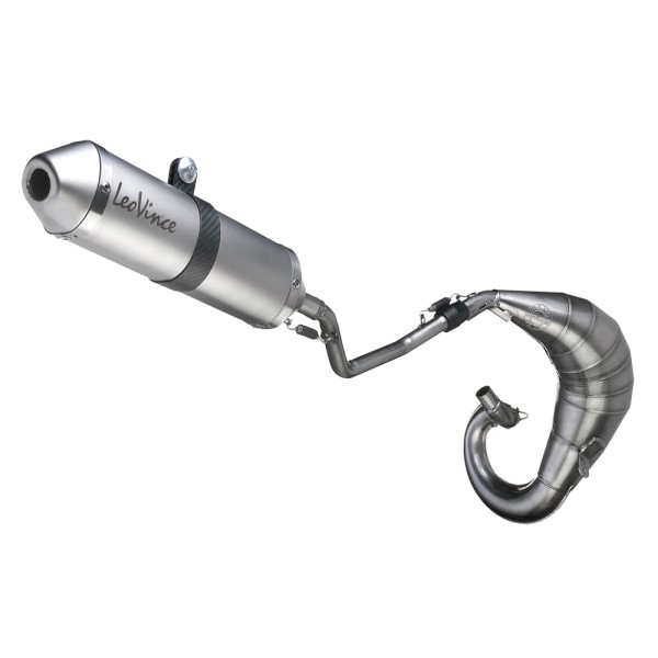 LeoVince, exhaust system Hand Made X-Fight, steel for Yamaha TZR 50 (Bj.03-13)