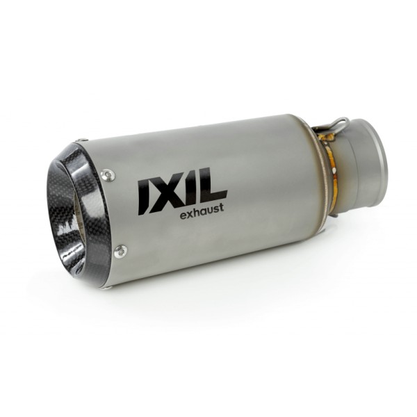 IXIL RC muffler Honda X-ADV 750 /Forza 750, stainless steel silver, E-approved, Euro3+4+5