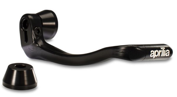 Brake lever guard black for Aprilia Tuono 457 (25-)