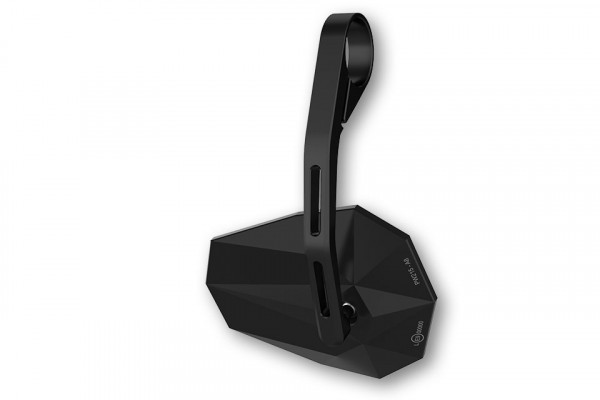 HIGHSIDER handlebar end mirror STEALTH -X6, long, black