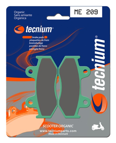 Tecnium Scooter Organic Brake Pads - ME209
