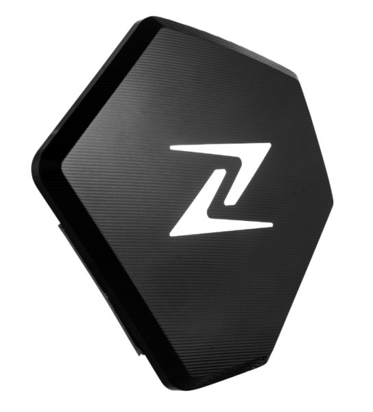 Cover for vario lid ZELIONI for Vespa GTS/GTS Super/GTV HPE 300cc, black glossy