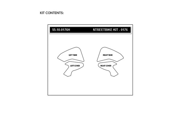 Stompgrip hybrid Icon for for BMW F 900 R 2020-