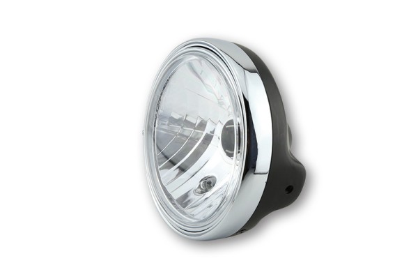 HIGHSIDER smart 7 inch LTD headlight black E-approved (1pc)