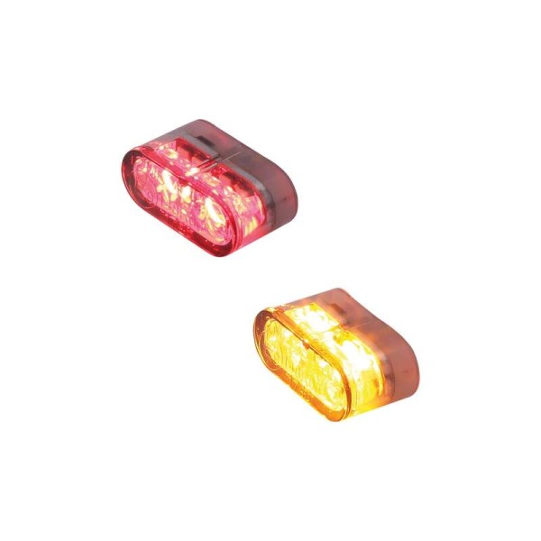 HIGHSIDER Pro Little Star_MX Pro LED 3in1 indicator/tail light combination module lens smoke gray (pair)