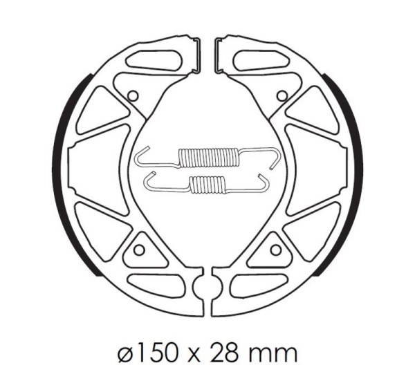 Tecnium brake jaw scooter organic - BA209
