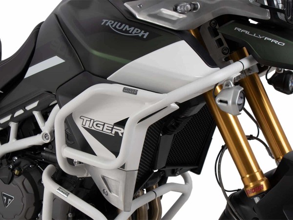 Tank guard white for Triumph Tiger 900 Rally / GT / PRO (20-) Hepco & Becker