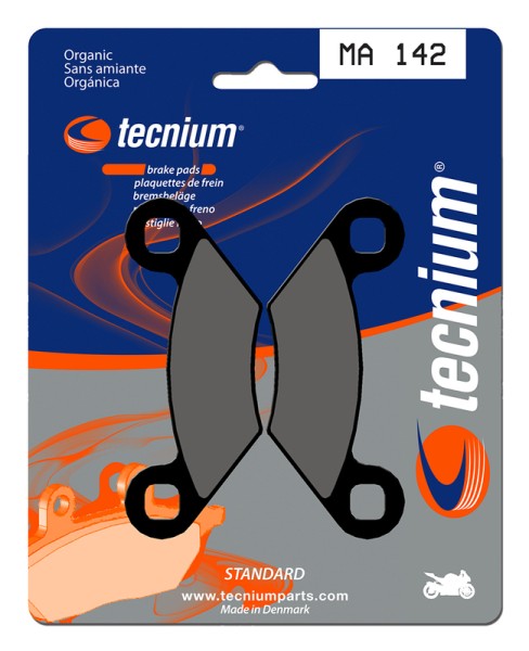 Tecnium Street Organic Brake Pads - MA142
