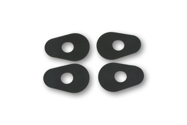 HIGHSIDER smart mounting plates Indy Spacer Black For various Yamaha