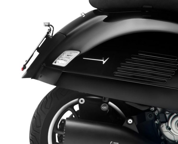 RIZOMA side cover lettering for Vespa GTS/GTS Super/GTV, silver