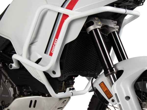 Tank guard white for Ducati DesertX (22-) Hepco & Becker