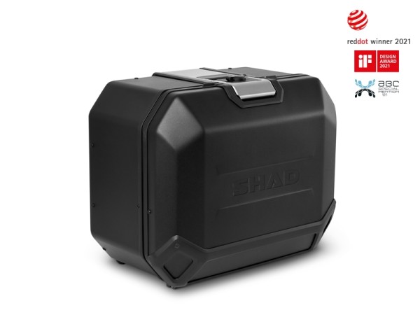 Shad side case Terra TR47, right, aluminum black, 47 l