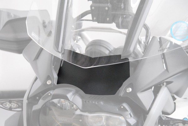 Air deflector for the windshield for BMW R 1200 GS LC (13-16), matt black