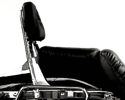 Sissybar without luggage rack chrome for Honda VT 1100 C (87-93) Hepco & Becker