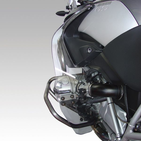 Kit foot protectors + leg protectors for BMW R 1200 GS (04-07), light smoke