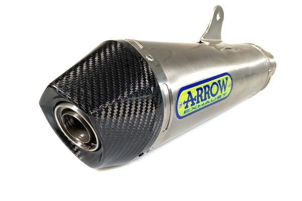 ARROW Auspuff X-KONE für Honda CB500F / CB500X / CBR500R 2013-2018, Edelstahl (Nur mit ARROW Zwische