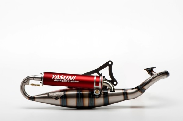 Yasuni Scooter R Complete Exhaust - Aluminum