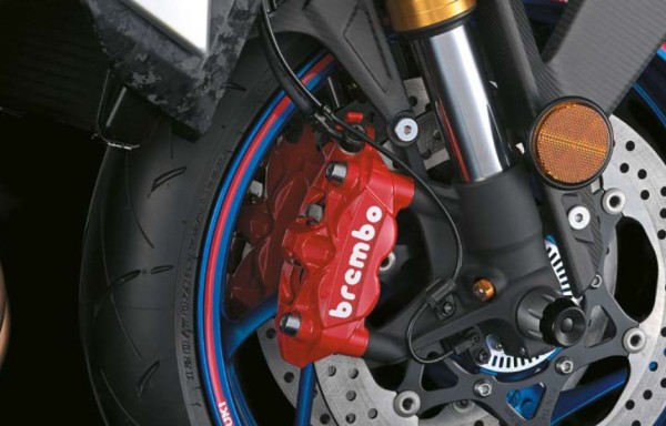 Brembo brake caliper in red set front for Suzuki GSX-S 1000 GT (21-)  Original