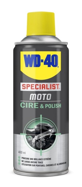 WD-40 Specialist® Motorcycle wax polish - spray 400ml