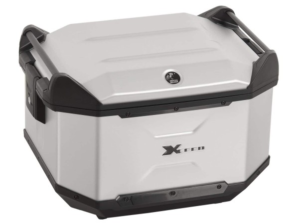 Alu Topcase Xceed 45 liters aluminum silver