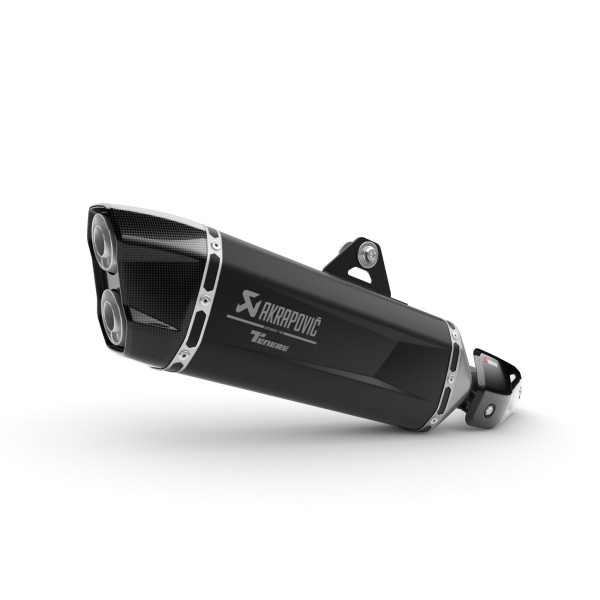 Akrapovic slip-on silencer black for Yamaha XTZ 700 Ténéré World Raid (26-)