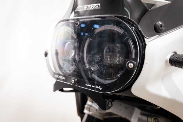 PMMA headlight protector for Ducati DesertX