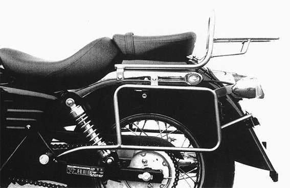 Side case carrier bolted chrome for Honda VT 125 C2 Shadow (99-00) Hepco & Becker