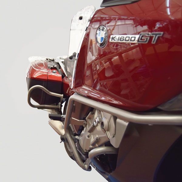 Crash bar for side case for BMW K 1600 GT /GTL (10-16), black