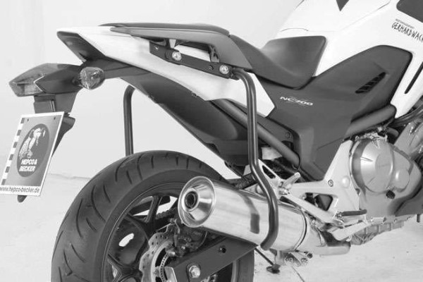 Rear protection bar black for Honda NC 700 S (12-13) /750 S/DCT (14-20) Hepco & Becker