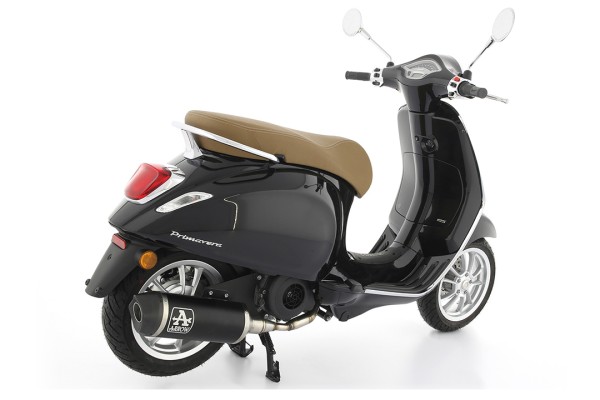 ARROW Auspuff URBAN mit Carbon-Endkappe für Piaggio Vespa Primavera 125 Modelljahr 2021-