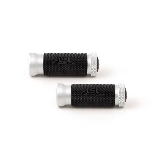 LSL Racing-II-Rasten mit Gummiauflage, silber