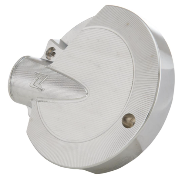 Air intake vario cover for Vespa Primavera/Sprint 125-150cc i.e. 3V 4T AC, chrome