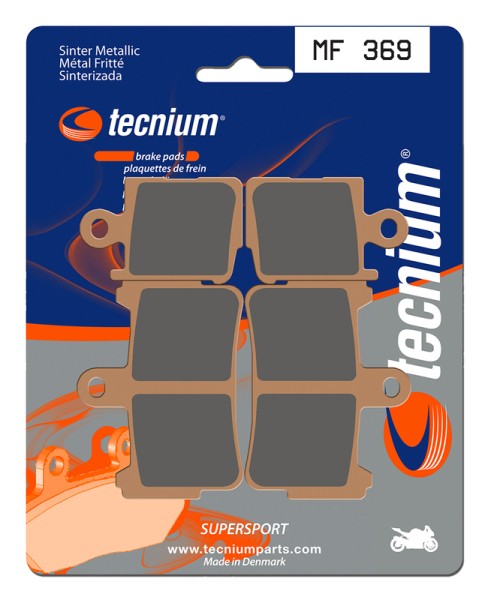 Tecnium Street Performance sintered metal brake pads - MF369