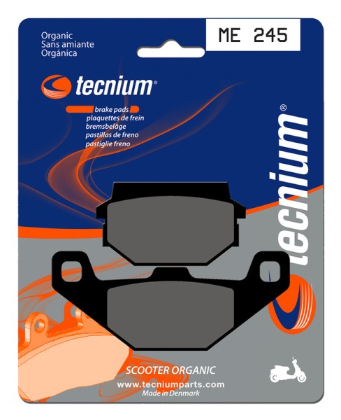 Tecnium Scooter Organic Brake Pads - ME245