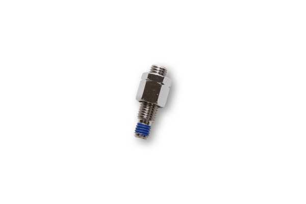 HIGHSIDER pro mirror adapter chrome M10 x 1.25 left-hand thread to M8
