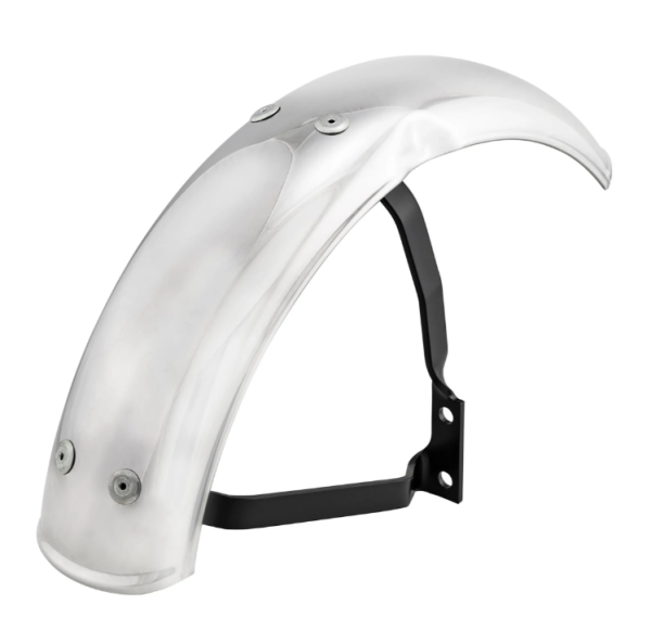 Mudguard Garelli for Vespa PX 80-200cc, metal, chrome