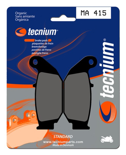 Tecnium Street Organic Brake Pads - MA415