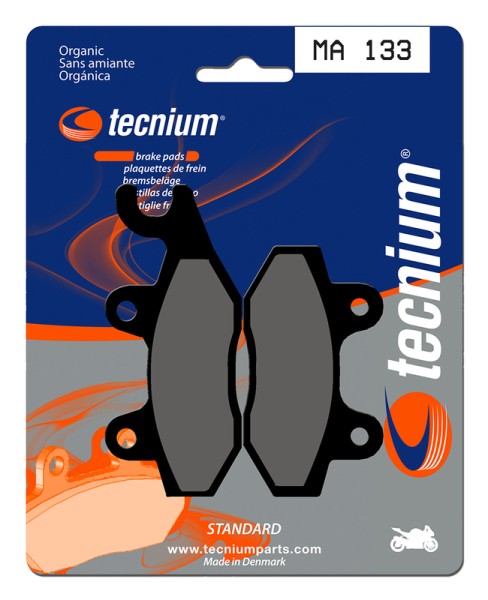 Tecnium Street Organic Brake Pads - MA133