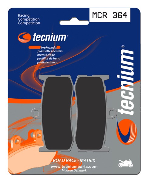 Tecnium Racing sintered metal carbon brake pads - MCR364