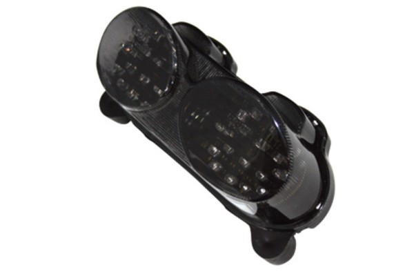 HIGHSIDER smart LED rear light black Kawasaki style, E-approved (1pc)