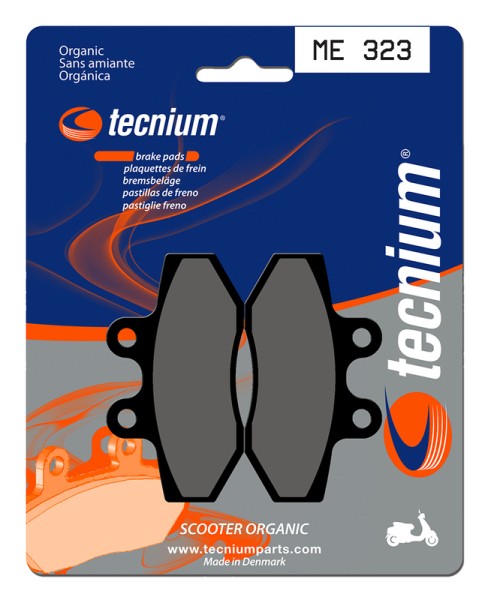 Tecnium Scooter Organic Brake Pads - ME323