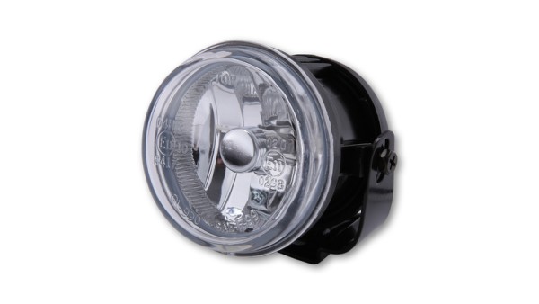 HIGHSIDER smart fog light black round, E-approved (1pc)