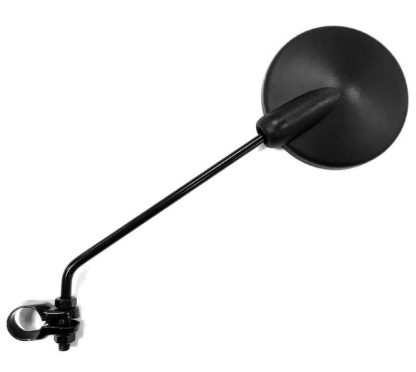 V PARTS rear view mirror black with clamp Ø108mm (1pc)