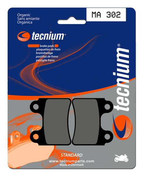 Tecnium Street Organic Brake Pads - MA302