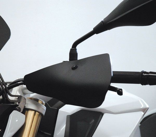 Hand protectors for BMW F 800 R (09-19), black matt