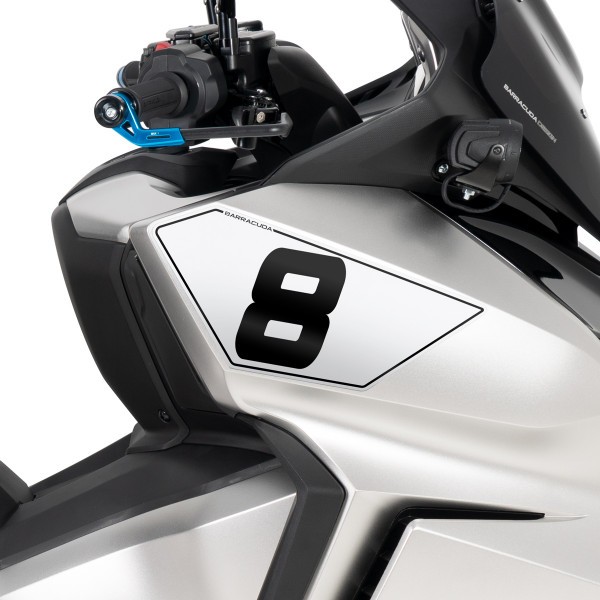 Number plate for Honda Forza 750 (21-) - Barracuda