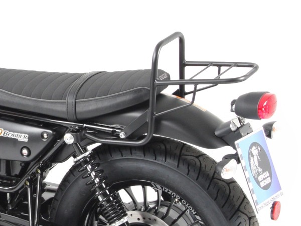 Tube luggage bridge Topcaseträger black for V 9 Bobber (Bj.16-) model with short seat