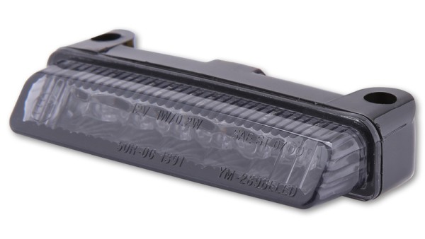 HIGHSIDER smart Mini LED rear light black E-approved (1pc)